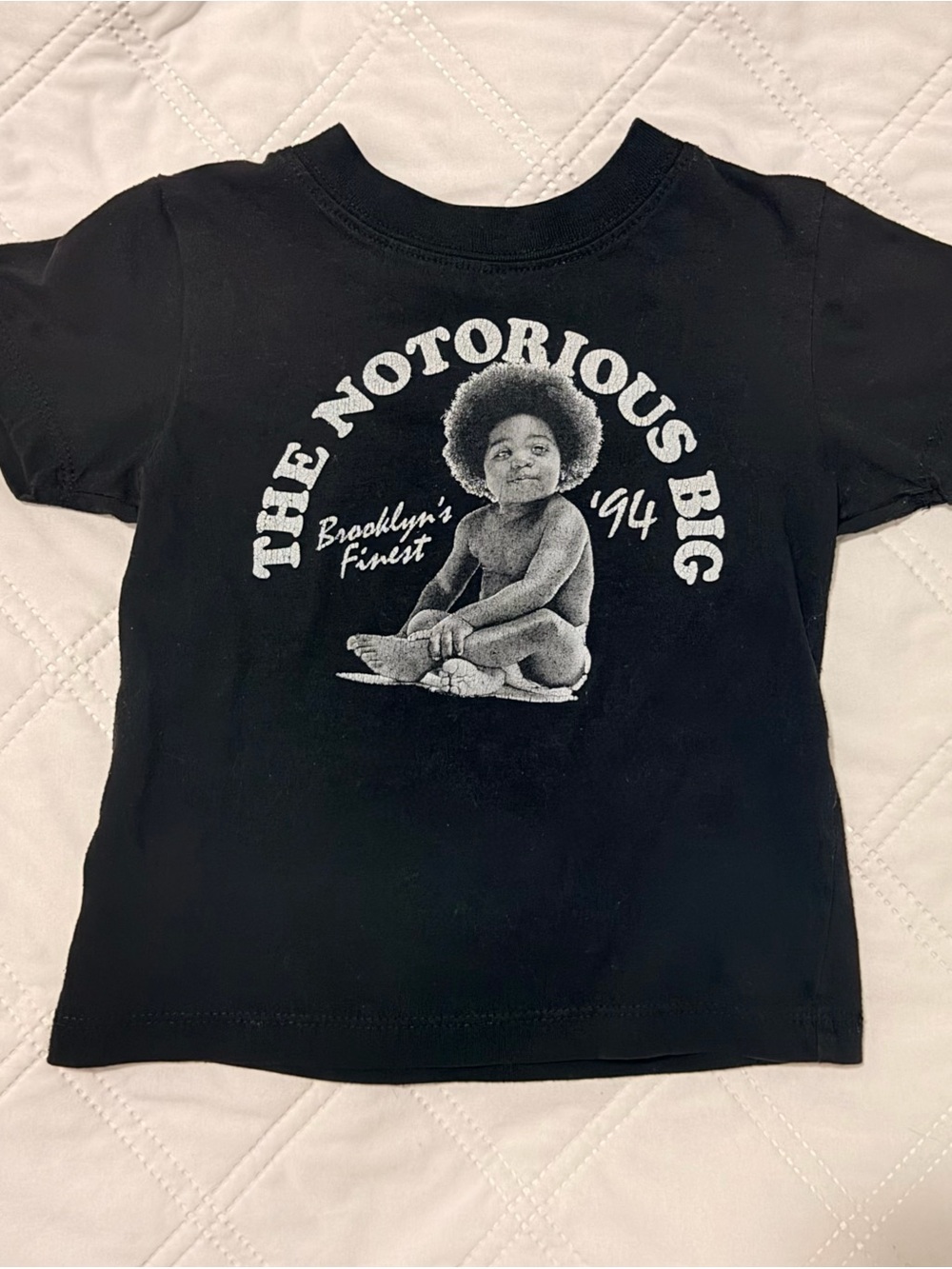 The Notorious B.I.G. Brooklyn’s Finest ’94 Graphic Tee Toddler 2T Black